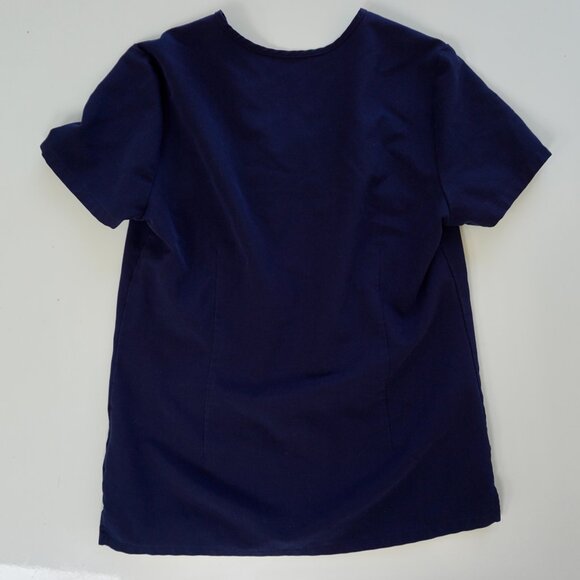FIGS Navy XXS Catarina One Pocket Scrub Top - Picture 3 of 3